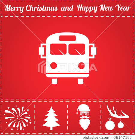 Bus Icon Vector Bus Icon Vector 36147193