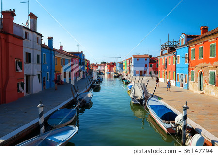 Boats in Burano 36147794