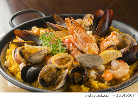 Seafood Paella 36149507