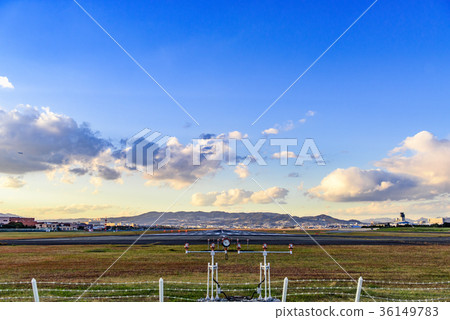 Osaka Airport Blue Sky Osaka Airport Blue Sky 36149783