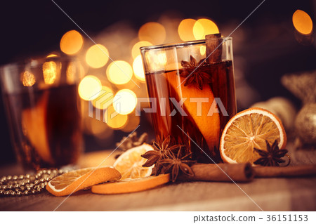 the Mulled wine in night celebration the Mulled wine in night celebration 36151153