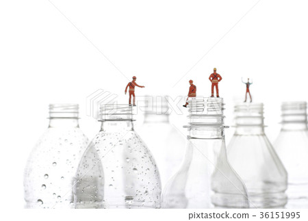 Plastic bottle and human 36151995