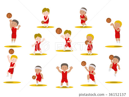 籃球各種行為外國人 36152137