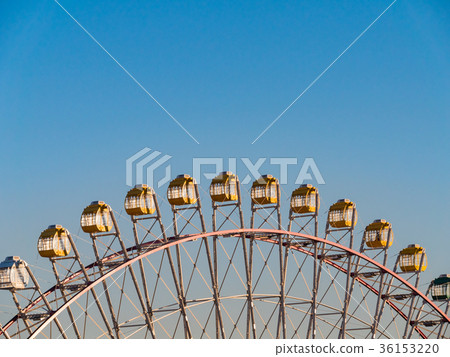 Cosmo Clock Ferris Wheel in Yokohama's Minato Mirai district Cosmo Clock Ferris Wheel in Yokohama's Minato Mirai district 36153220