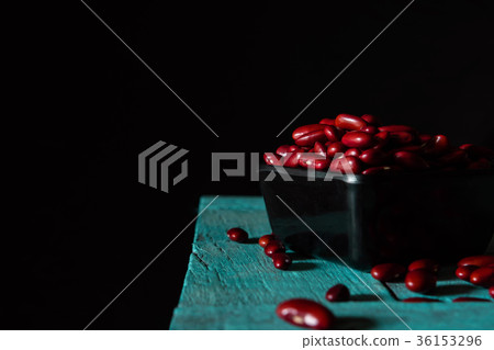 Red Kidney Beans in a cup Red Kidney Beans in a cup 36153296