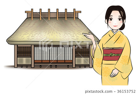 Private night and guest house image (outdoor) - Stock Illustration  [36153752] - PIXTA