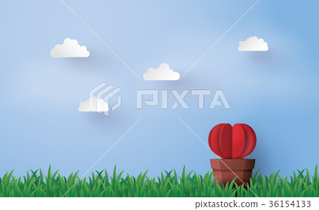 Illustration of love and valentine day 36154133