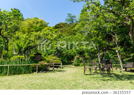 Hyakusoen Bench Keio Tokyo Hino City Hyakusoen Bench Keio Tokyo Hino City 36155557