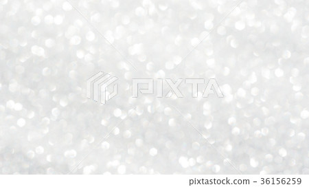white glitter and bokeh for a background. 36156259