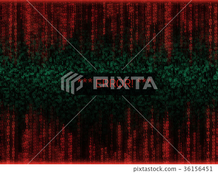 Error in program code listing - Stock Illustration [36156451] - PIXTA