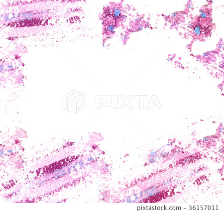 Crushed make up powder frame. 36157011