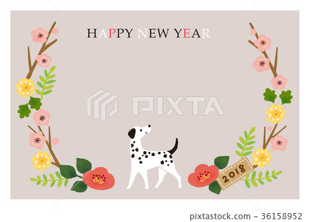 New Year's card New Year's card 36158952