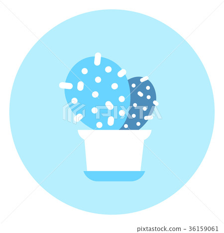 Cactus Icon Domestic Plant Concept 36159061