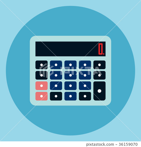 Calculator Icon Accounting Device Web Button Calculator Icon Accounting Device Web Button 36159070