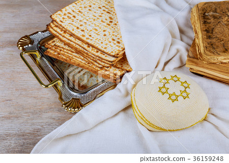 wine and matzoh jewish passover bread Passover wine and matzoh jewish passover bread Passover 36159248