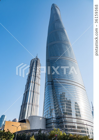 Shanghai skyscraper group 36159368