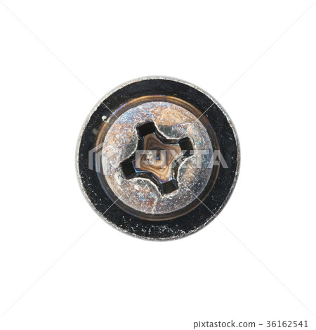 Rusty screw head 36162541