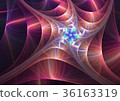 abstract  fractal 36163319