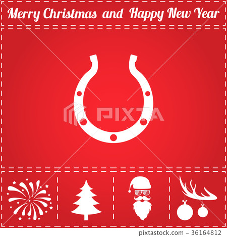 Horseshoe Icon Vector Horseshoe Icon Vector 36164812