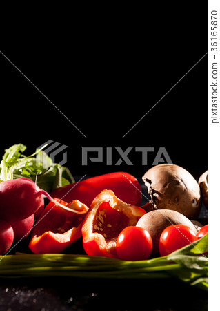 Artistic image of different type of healthy 36165870