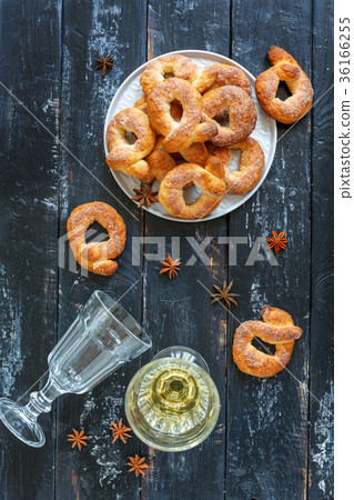 Italian wine donuts (Ciambelle al Vino). 36166255