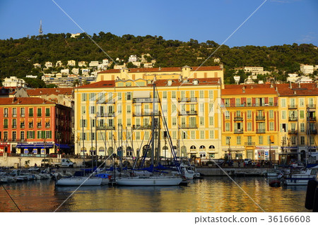 Nice old town colorful port area Nice old town colorful port area 36166608