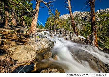 Eagle Falls at Lake Tahoe - California, USA 36166771
