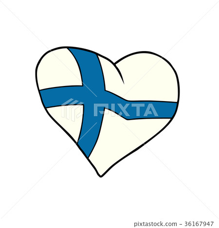 Finland heart, Patriotic symbol Finland heart, Patriotic symbol 36167947