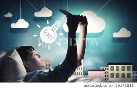Surfing internet before sleep Surfing internet before sleep 36171811