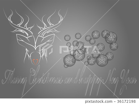 gray christmas background gray christmas background 36172198