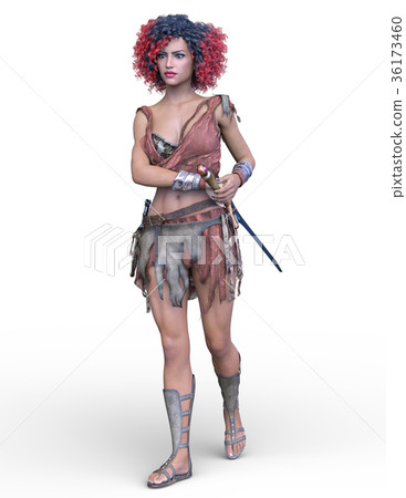 Female swordsman Female swordsman 36173460