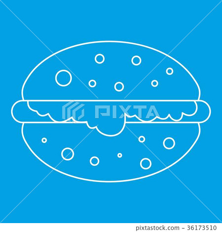 Burger icon outline Burger icon outline 36173510