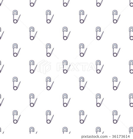 Safety pin pattern seamless - Stock Illustration [36173614] - PIXTA