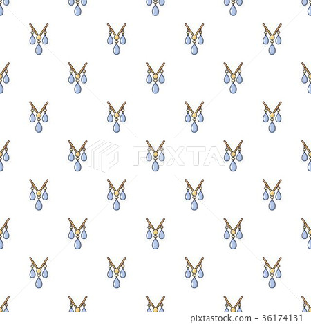 Pearl necklace pattern seamless 36174131