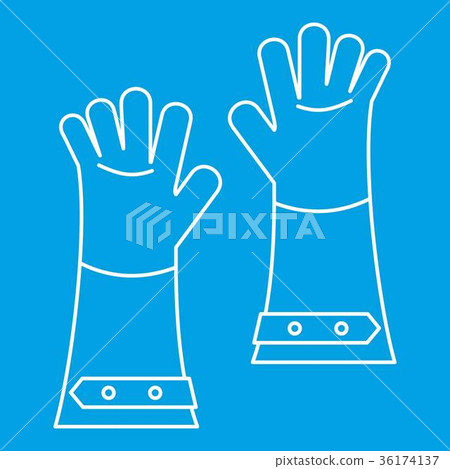 Inverter welding machine icon outline Inverter welding machine icon outline 36174137