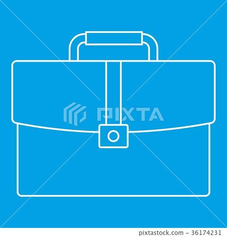 Briefcase icon, outline style Briefcase icon, outline style 36174231
