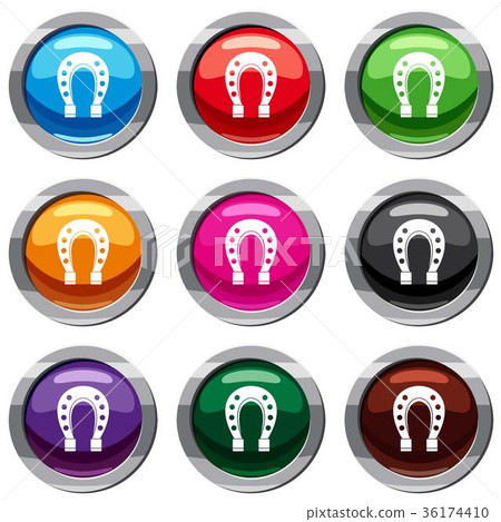 Horse shoe set 9 collection 36174410