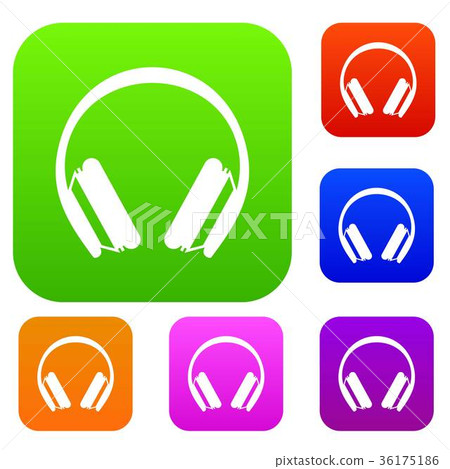 Protective headphones set collection Protective headphones set collection 36175186