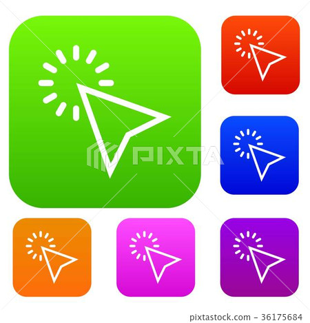 Click set collection - Stock Illustration [36175684] - PIXTA