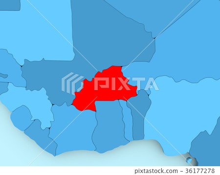 Map of Burkina Faso Map of Burkina Faso 36177278