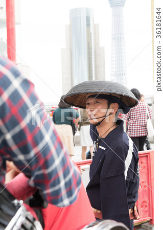 入境旅遊文化體驗人力車 36181644