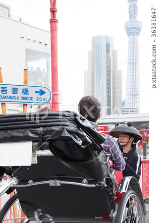 入境旅遊文化體驗人力車 36181647