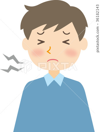 Painful child - Stock Illustration [36182143] - PIXTA