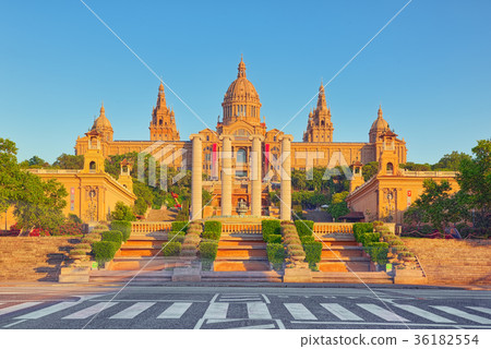 National Museum in Barcelona . National Museum in Barcelona . 36182554