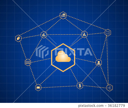 Block chain style background collection Block chain style background collection 36182779