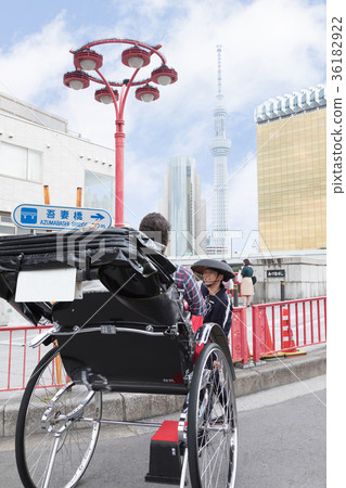 入境旅遊文化體驗人力車 36182922