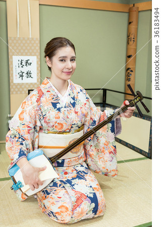 Inbound Tourist Culture Experience Shamisen Inbound Tourist Culture Experience Shamisen 36183494