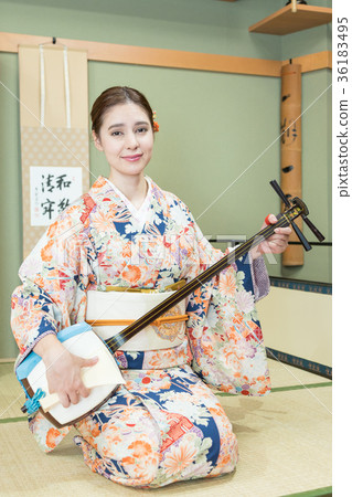 Inbound Tourist Culture Experience Shamisen Inbound Tourist Culture Experience Shamisen 36183495