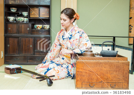 Inbound Tourist Culture Experience Shamisen Inbound Tourist Culture Experience Shamisen 36183498