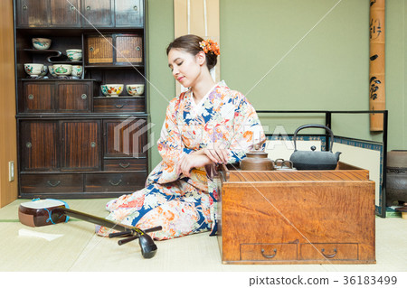 Inbound Tourist Culture Experience Shamisen 36183499
